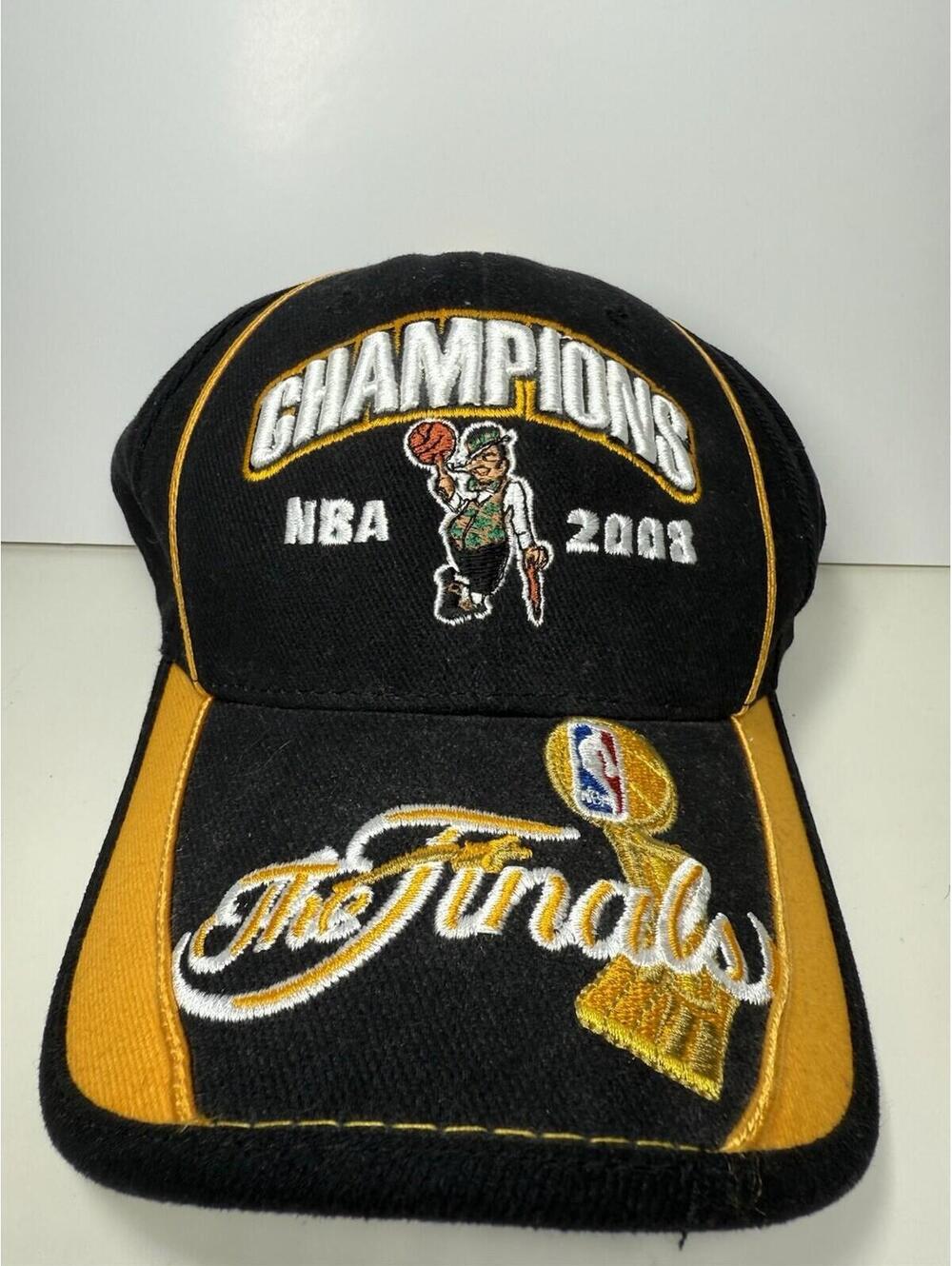 NBA Boston Celtics Champions Finals 2008 Rare Hat Cap